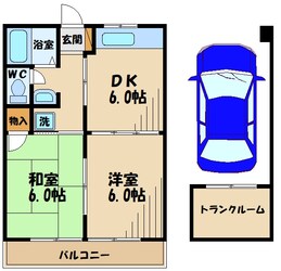 ピアコートソシアの物件間取画像